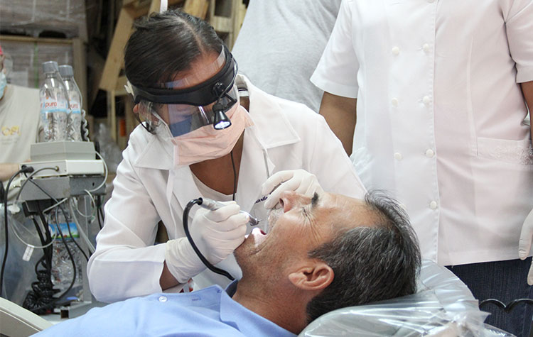 Operation Serve providing dental care