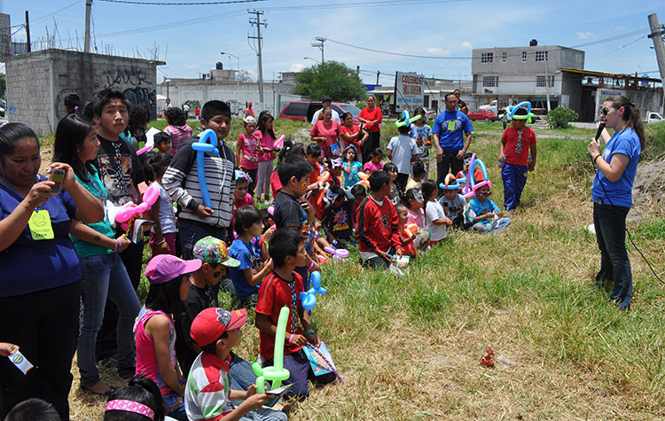 A youth ministry team in Mexico